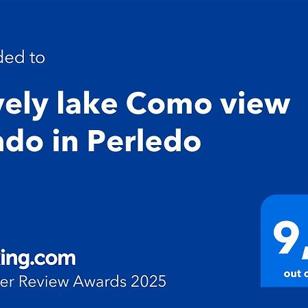 Romantic Lake Como Escape With View Перледо Экстерьер фото
